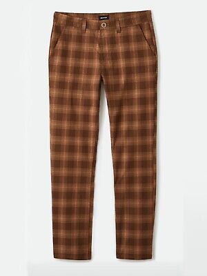 BRIXTON CHOICE CHINO PANT GR:32 WASHED BROWN PLAID | eBay BRIXTON CHOICE CHINO PANT GR:32 WASHED BROWN PLAID | eBay