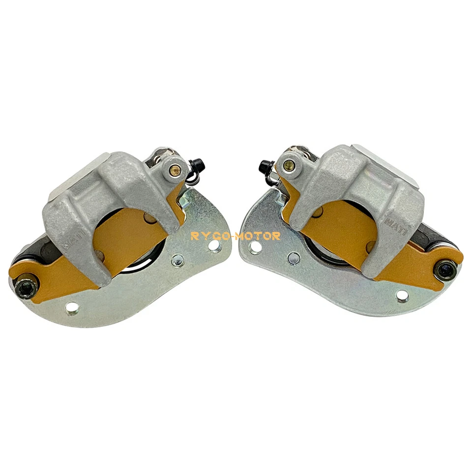 Pinzas de freno delanteras con pastillas para Yamaha Kodiak 700 YFM700 4x4 2016-2020 ATV Foto 4 de 4