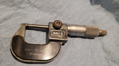 Mitutoyo 0-25mm Micrometer 193-101 [5*K-10.5] See Discription 