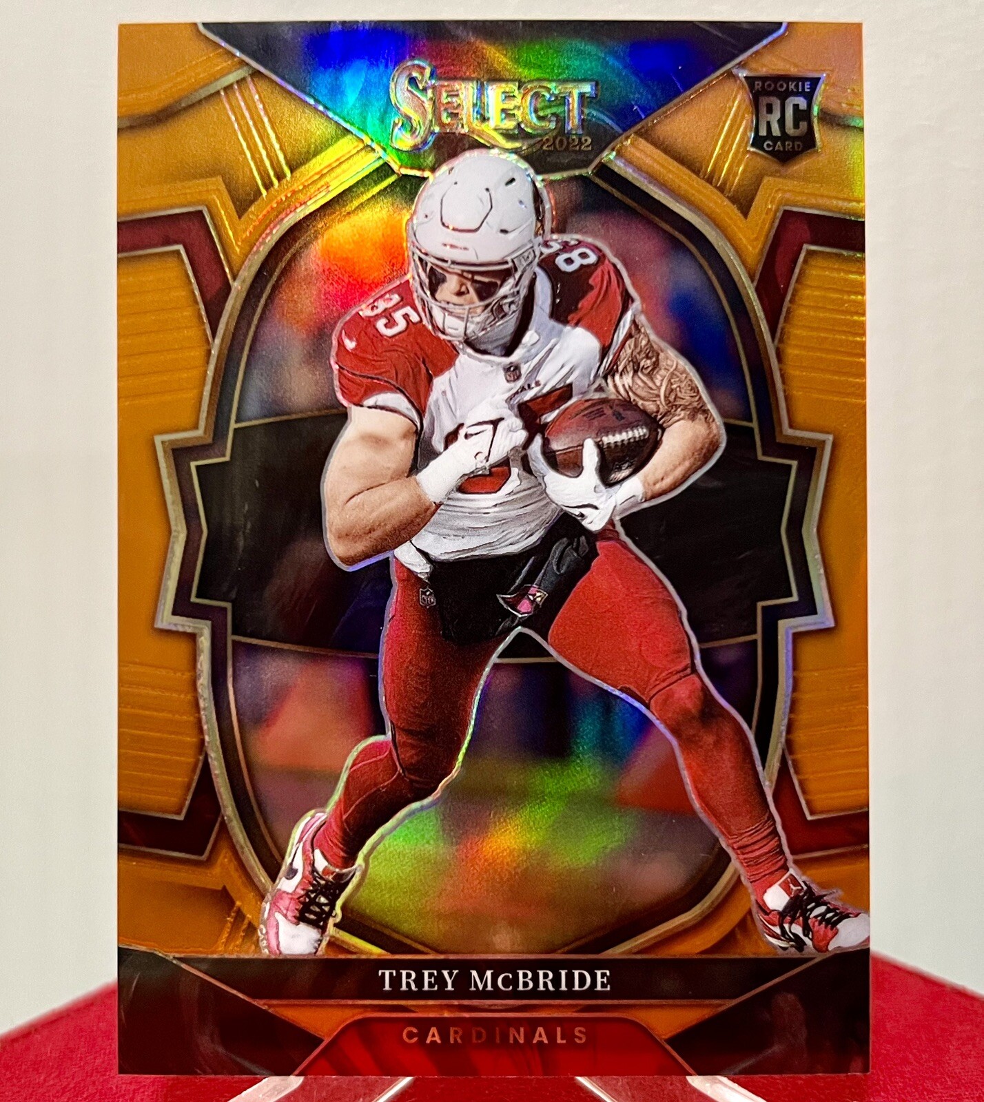 2022 Panini Select Trey McBride ORANGE Concourse Prizm /49 Rookie SP (RC) MINT📈