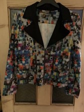Dolcezza Jacket Size S Easily Fits 12 10% Elastane