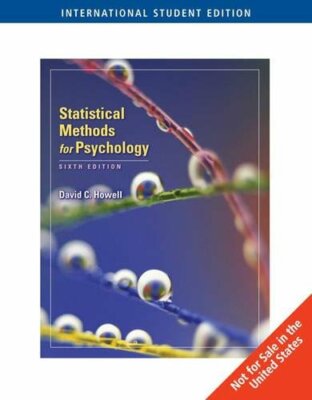 Statistical Methods for Psychology (Ise),David C. Howell