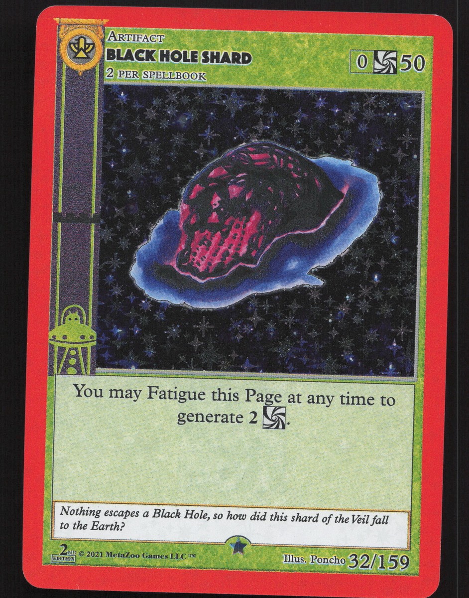 Black Hole Shard 32/159 Full Holo Other Metazoo Cryptid
