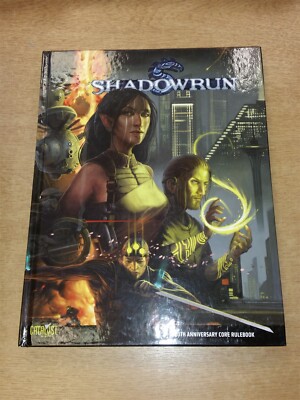 SHADOWRUN 20TH ANNIVERSARY EDITION KATALYSATOR SPIEL CORE REGELBUCH GEBUNDEN 