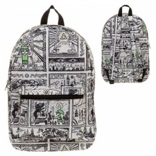 Legend Of Zelda Triforce Link Videojuego Dibujos Sublimado Mochila Bolsa para Libros