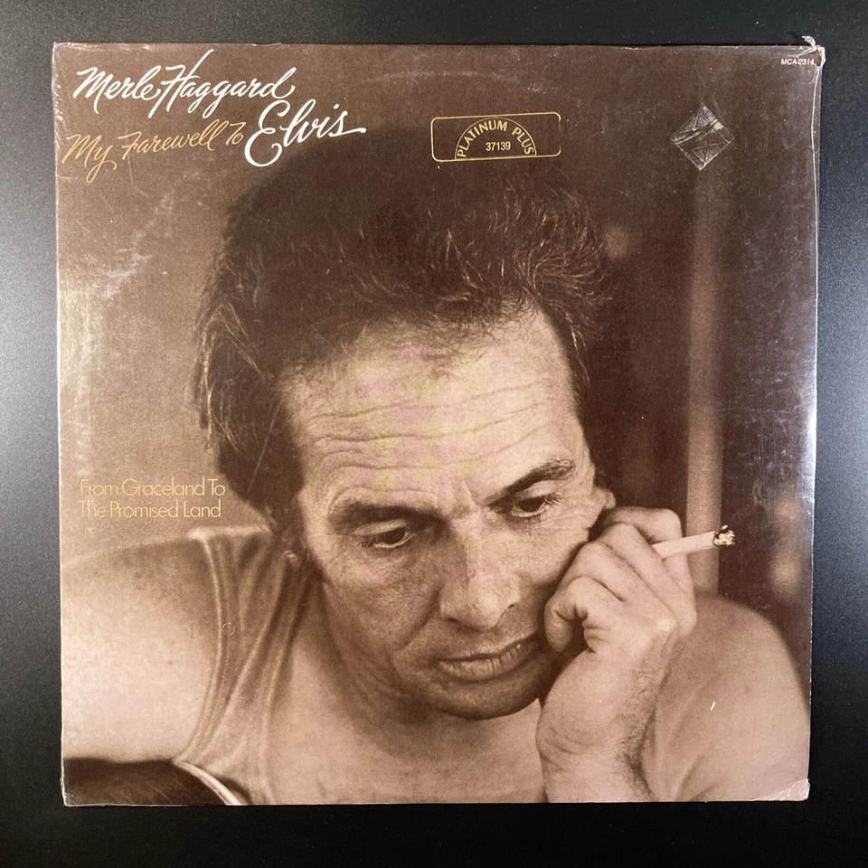 My Farewell To Elvis by Merle Haggard (MCA Records, 1977) Brand New Sealed - Image 3 of 4