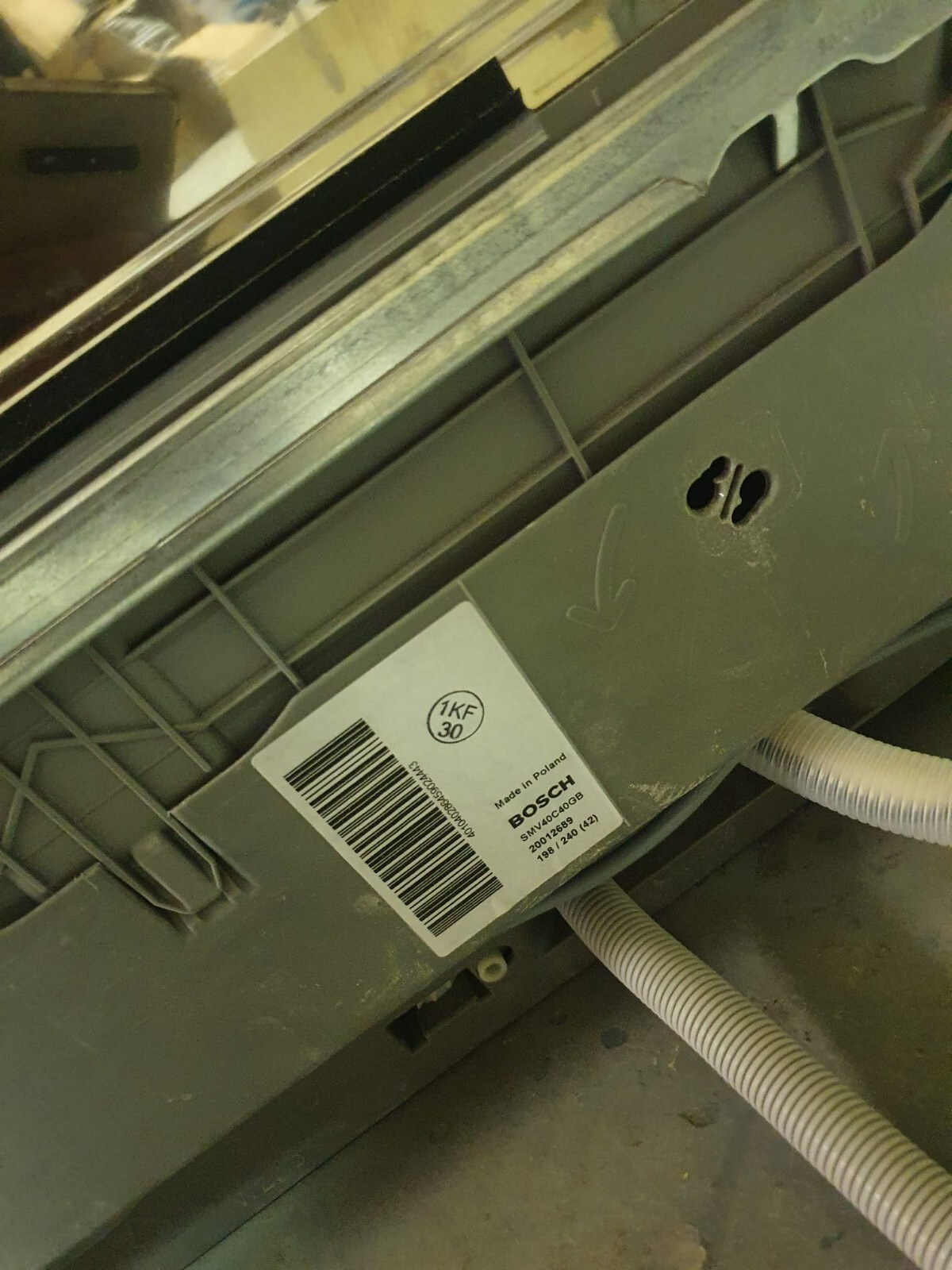 BOSCH SMV40C40GB Fullyintegrated Dishwasher 60 cm eBay