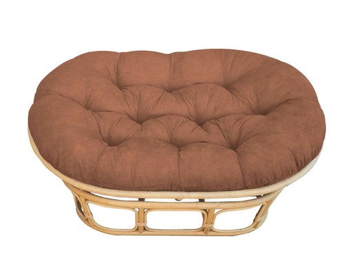 Double papasan cushion - 67 x 47", extra plush (CUSHION ONLY), lots of fabrics - Picture 13 of 22