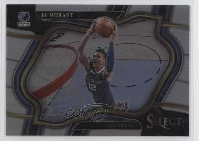 2022-23 Panini Select Courtside Silver Prizm Ja Morant #258