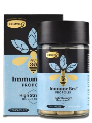COMVITA NEW ZEALAND Immune BEE PROPOLIS PFL30 High Strength 250capsules