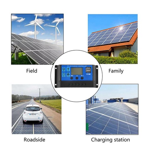 Flexibel Solarpanel Solarmodul Solarzelle 100A Solar Laderegler Kit Camping NEU - Bild 9 von 19