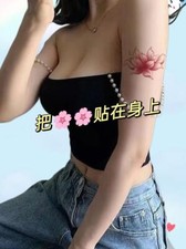 Waterproof Temporary Tattoo Sticker 3D Flower Women Men Child Fake Tattoos