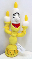 Lumiere 10" Plush Disney Beauty the Beast Candelabra Candlestick Holder
