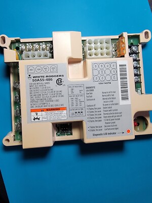 White-Rodgers #CNT03797 Furnace Control Board #50A55-486