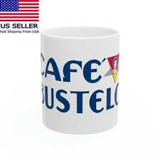Cafe Bustelo 11oz 15oz Coffee Tea White Mug