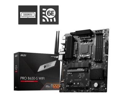 MSI PRO B650-S WIFI ATX Mainboard AM5 DP/HDMI/BT