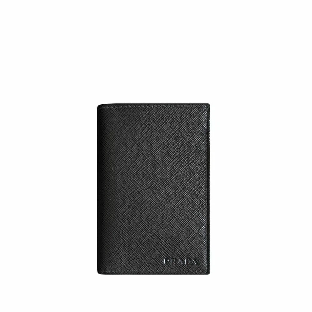 Prada Men's Saffiano Leather Card Holder