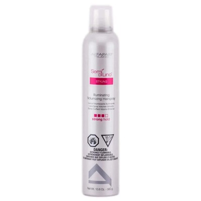 Alfaparf Semi Di Lino Extra Strong Hold Illuminating Hairspray, 10.6 Ounce