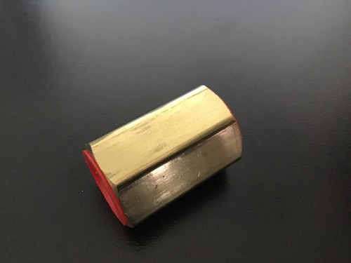 U4-8 1/2" FEMALE FLARE X 1/2" FEMALE FLARE - SOLID BRASS UNION W/COPPER GASKET