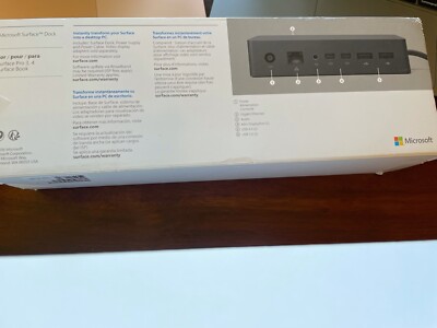 Microsoft Surface Dock for Surface Pro's, Surface Pro 3,4, Surface Book