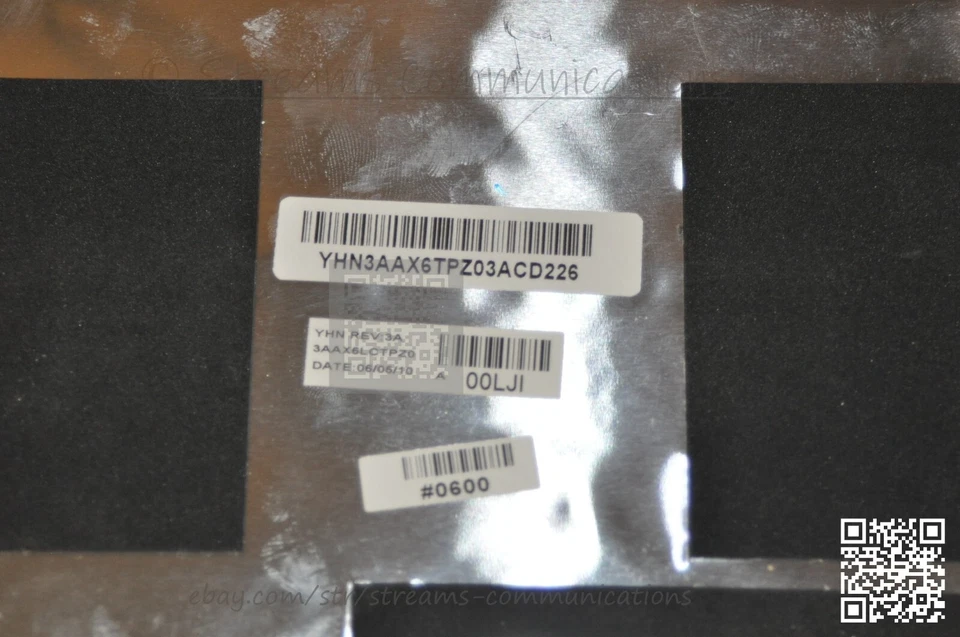 Tapa trasera LCD para portátil HP Compaq CQ62 CQ62-210US CQ62-209CA CQ62-213NR CQ62Z Foto 3 de 4