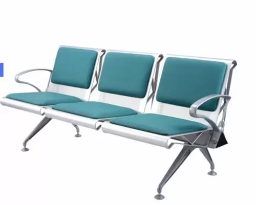 Steel chair 3 seater price deals