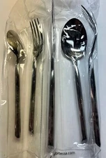 Fortessa Capri 5 Piece 18/10 Stainless Steel Flatware Set BRAND NEW