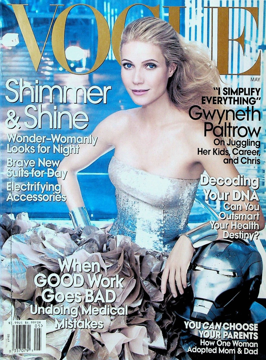 Vogue Magazine May 2008 Gwyneth Paltrow Maryna Linchuk Tom Welling | eBay