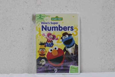 Sesame Street: Elmo's Super Numbers (DVD) NEW SEALED