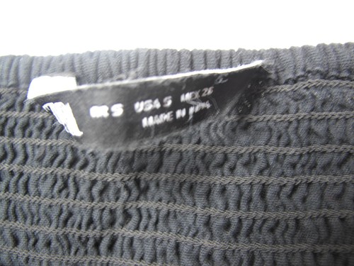 Top cropped ricamato Zara taglia S maniche corte (JJ) - Foto 5 di 5