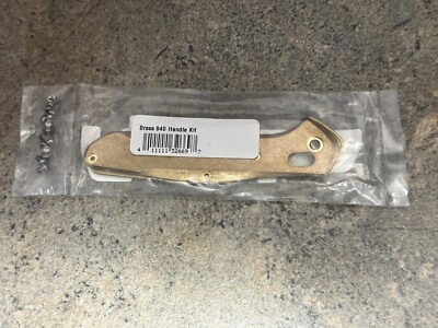 Flytanium Benchmade 940 Osborne Scales FLY655 Brass Kit