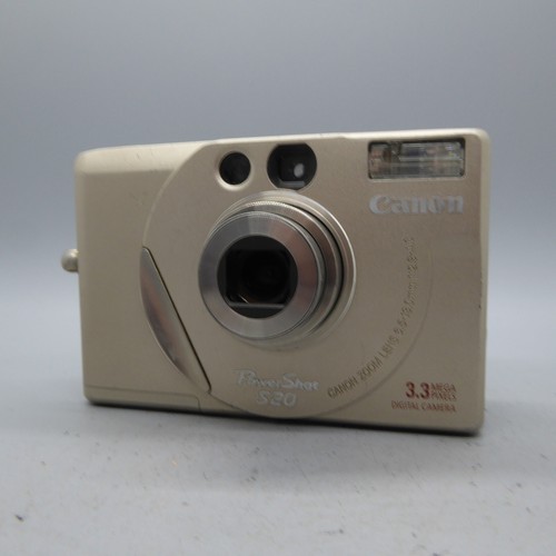 Canon Digital Camera PowerShot S20 3.3MP Silver Tested - Picture 2 of 9