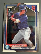 2024 Bowman Base Chrome Prospect #BCP-20 Antonio Anderson  Red Sox (AA1)