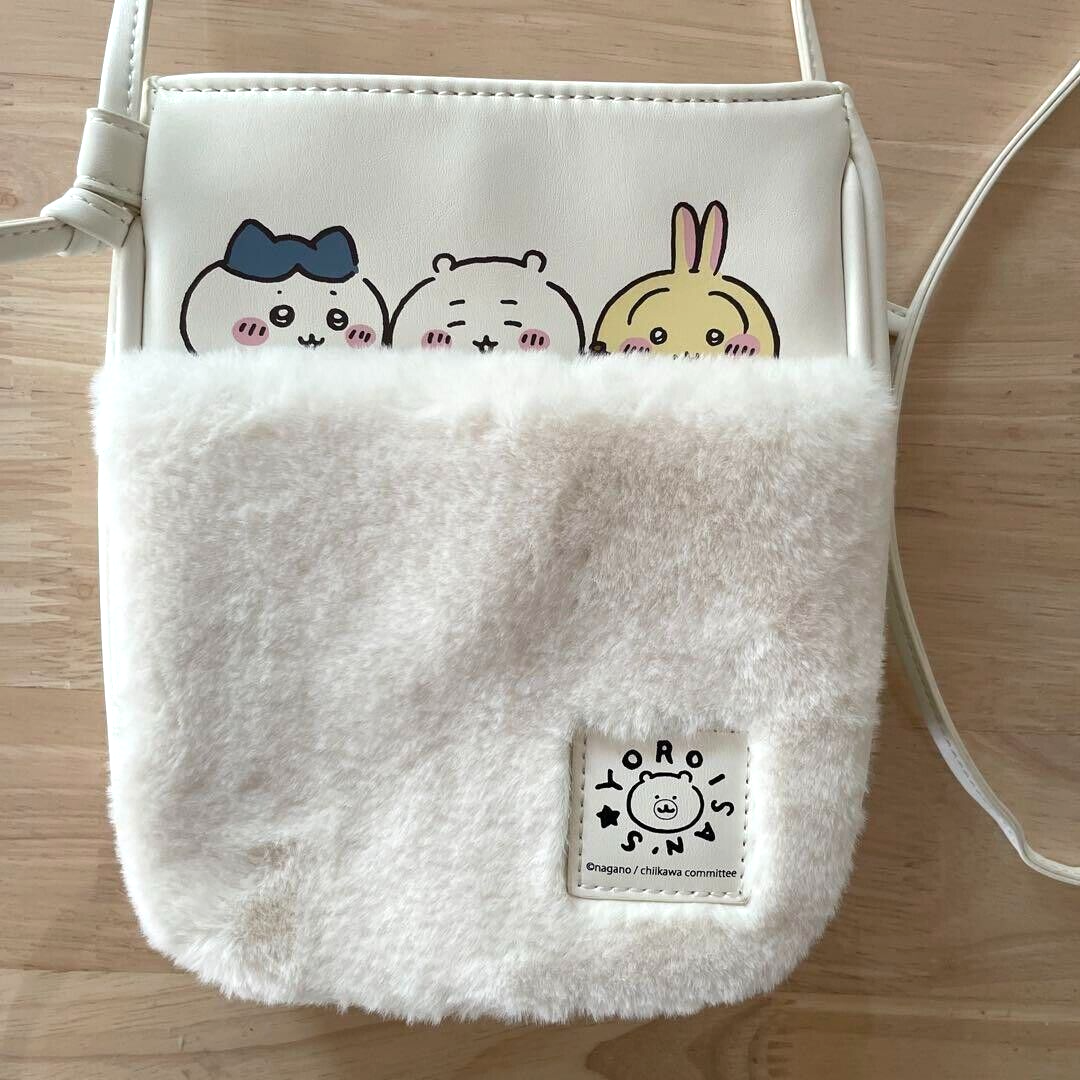 Chiikawa GU Shoulder Bag Pouch Chiikawa Usagi Hachiware Chiikawa GU Shoulder Bag Pouch Chiikawa Usagi Hachiware