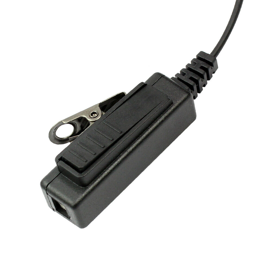 2PIN COVERT AIR TUBE PTT MIC ZESTAW SŁUCHAWKOWY SŁUCHAWKI DO BAOFENG WALKIE TALKIE - Zdjęcie 3 z 7
