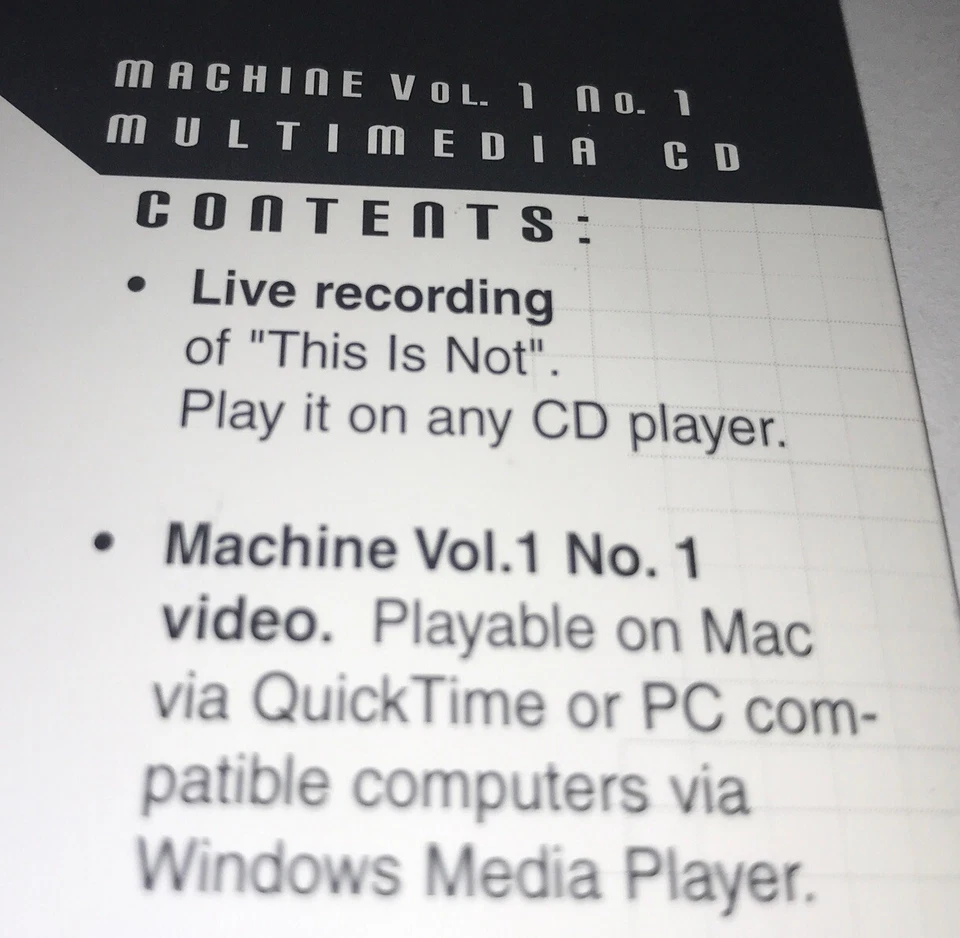 Static X Machine Vol 1 No 1 Multimedia Cd And Video Chaos Comics Foto 4 de 4