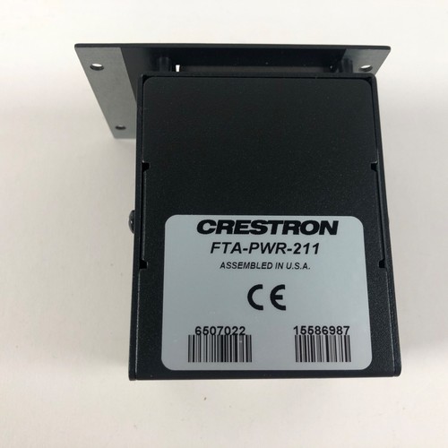 Crestron FTA-PWR-221 Silver Single Socket AC Power Outlet Module 220v-240v 10A - Picture 7 of 12