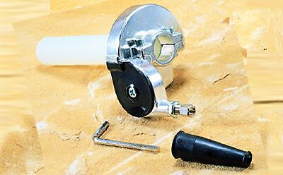 Poignée de gaz Turbo L35-274 universelle à tirage doux pour guidon de 22mm