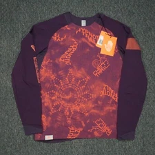 Rapha Jersey Mens Small Purple Red Trail Windblock Pullover Cycling Lightweight