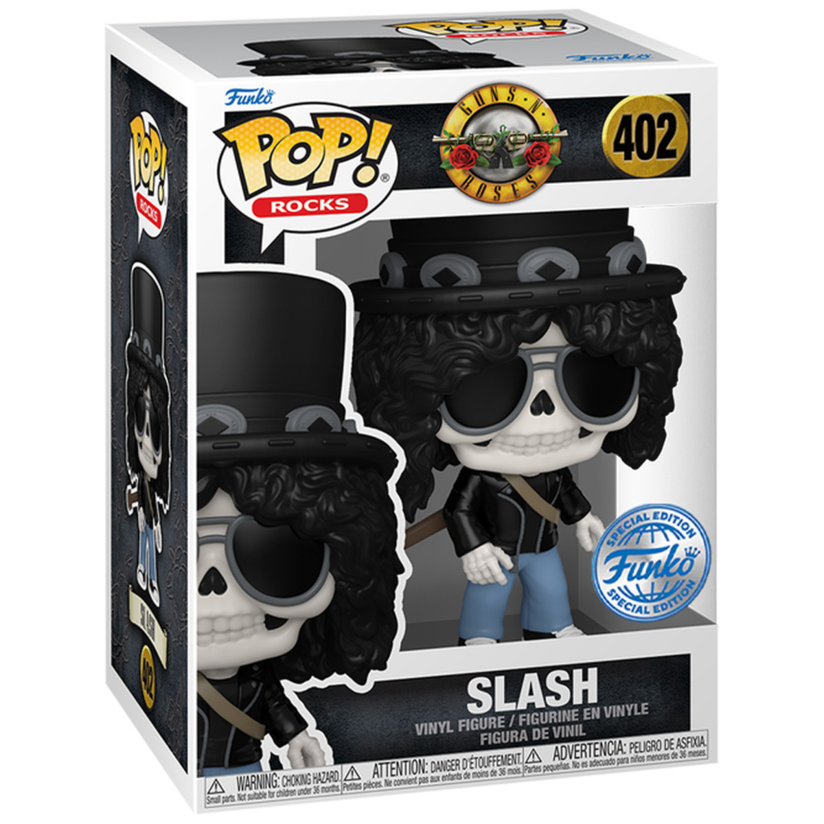 Guns n Roses Slash [Skeleton] (Special Edition) #402 Funko Pop