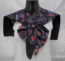 Detachable Collars Print Fake Collar Womens Fashion Accessory Western Cotton