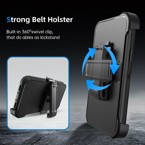 Für Samsung Galaxy S10/S10+/S10e Hülle Hybrid Hard Clip Cover mit Displayschutz - Bild 18 von 54
