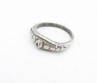 925 Sterling Silver  Vintage Thin Circle Pattern Band Ring Sz 6.5  RG3724 — photo 5