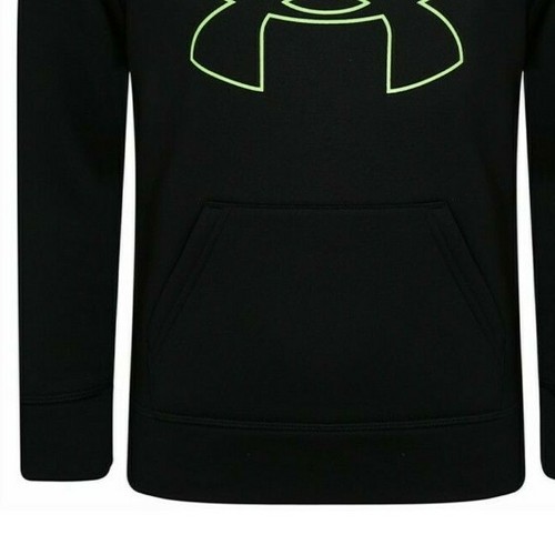 Under Armour Little Boys Logo-Print Black Hoodie - Size 6 - NWT - MSRP$40.00 - Picture 3 of 6