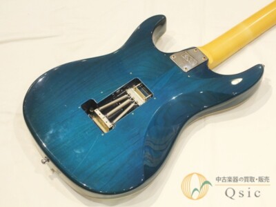 ギター EDWARDS E-SN-145FR Edwards by ESP E-SN-145 FR Made in Japan ST Type Aqua Marine
