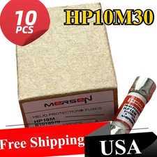 10*in Box FERRAZ HP10M30 30A 1000V MIDGET Photovoltaic Fuse USA Free Delivery