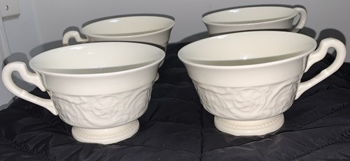 4 Vintage Wedgwood of Etruria Patrician & Barlaston Ceramic British Teacups - Picture 2 of 8