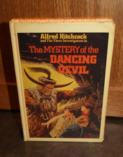ALFRED HITCHCOCK & THREE INVESTIGATORS #25 MYSTERY OF THE DANCING DEVIL - 1ST HC