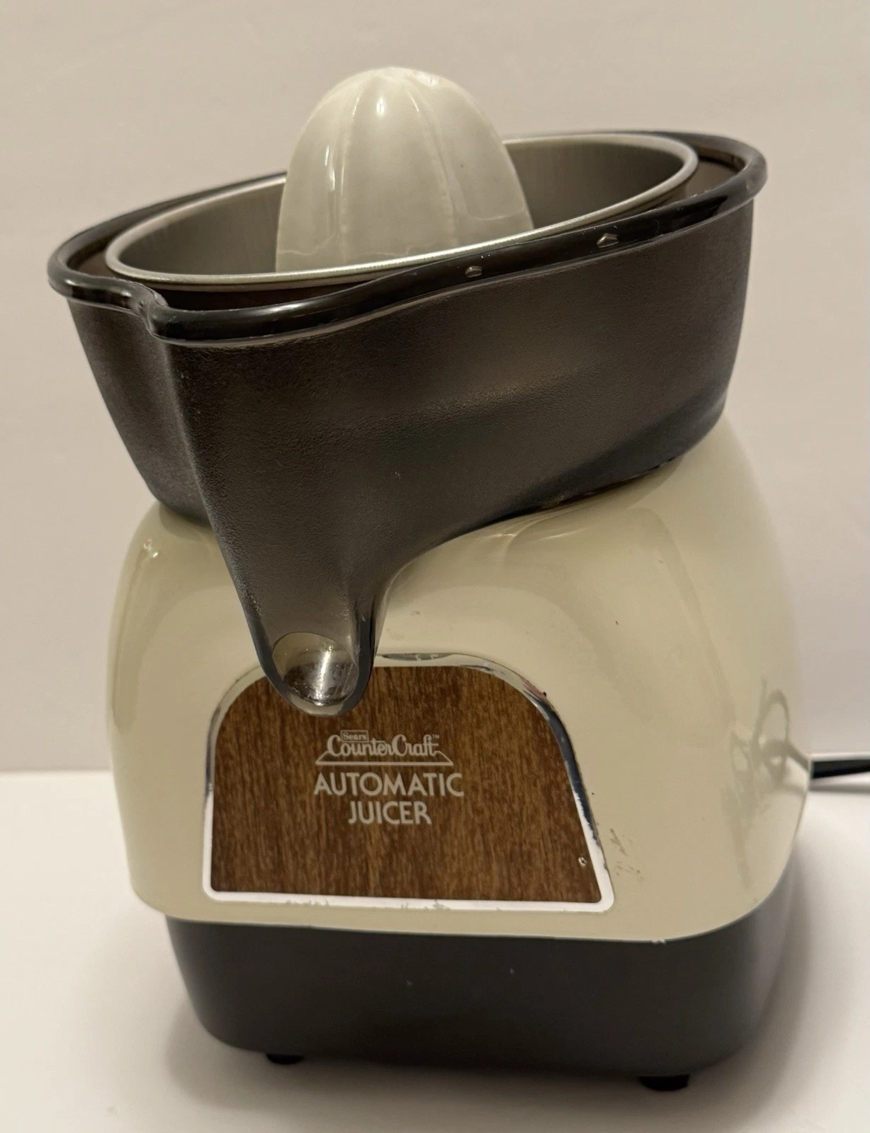 Vintage Sears Counter Craft Automatic Juicer Electric 1986 EUCTested USA Made