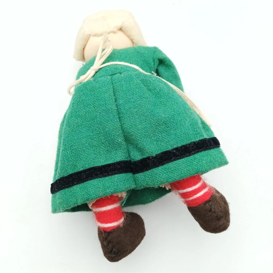 Ancienne peluche poupée chiffon BECASSINE Minerve Vintage 15 cm - Photo 3/3